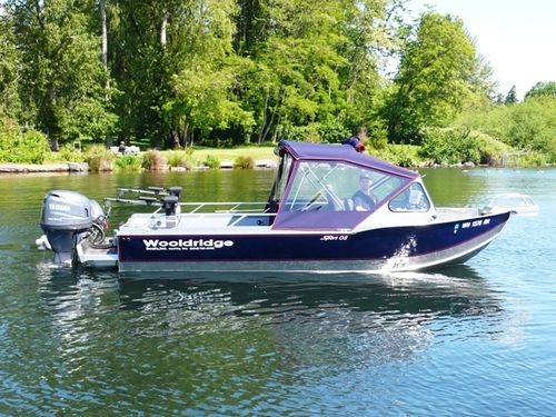 Barca da pesca e diporto fuoribordo - 20' SPORT OFFSHORE - Wooldridge - open / con dual console / offshore