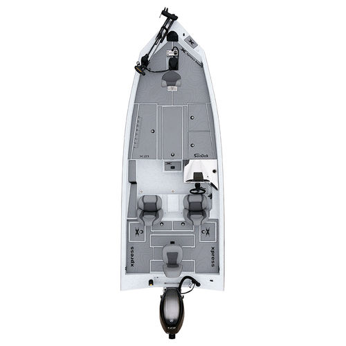 Bass boat fuoribordo - X21 Pro  - Xpress - con console laterale / da pesca sportiva / max. 4 persone
