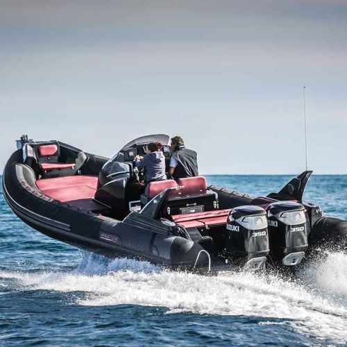Gommone fuoribordo - 996 - Master - bimotore / semirigido / con console centrale