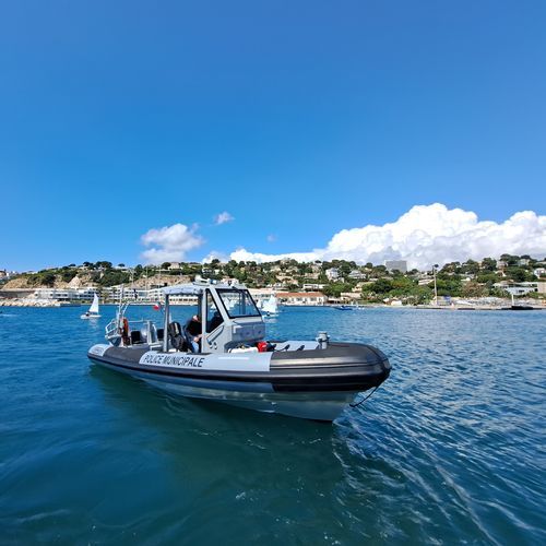 Barca professionale in alluminio - 900 XV ALU - Zeppelin - patrol boat / barca da lavoro / fuoribordo