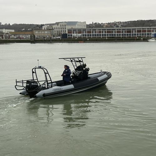 Barca professionale in alluminio - 698 XV ALU - Zeppelin - patrol boat / barca di salvataggio / barca da lavoro