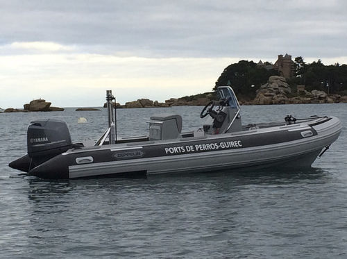 Barca professionale patrol boat - CD 18VPRO - Zeppelin - barca di salvataggio / fuoribordo / gommone semirigido