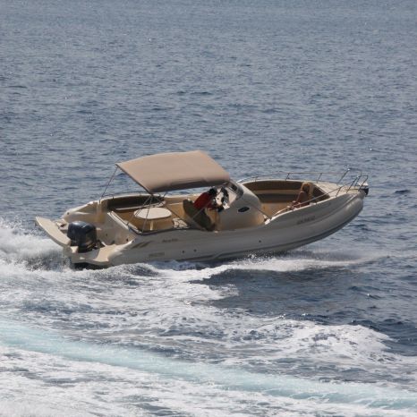 Gommone fuoribordo - DOLCE VITA - Mostro - semirigido / con console laterale / max. 10 persone
