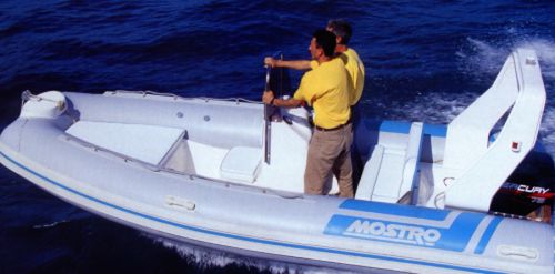 Gommone fuoribordo - 451 - Mostro - RIB / con console laterale / offshore