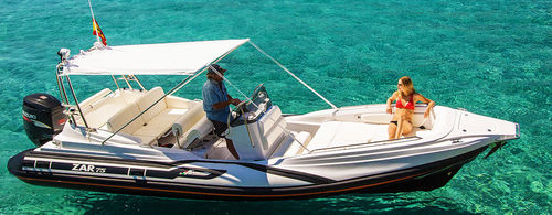 Gommone fuoribordo - 75 SUITE  - Zar Formenti - semirigido / open / con console centrale