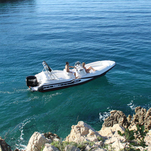 Gommone fuoribordo - ZAR 65 SUITEPLUS - Zar Formenti - semirigido / open / con console centrale