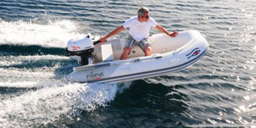 Gommone fuoribordo - TS 280 - Ribeye - semirigido / con console jockey / in alluminio