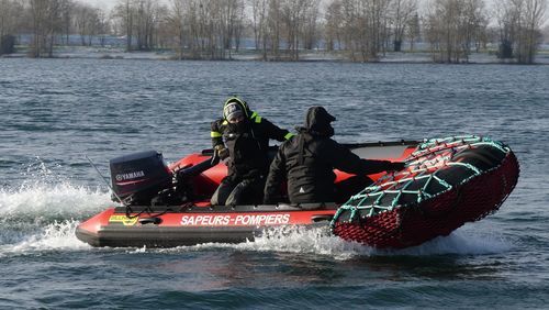 Barca professionale barca di salvataggio - 470 PRORAID - Sillinger - barca di supporto per immersioni / imbarcazione di servizio portuale / fuoribordo
