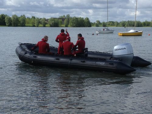Barca professionale nave di ricerca e salvataggio - 630 UM - Sillinger - barca di supporto per immersioni / imbarcazione di servizio portuale / fuoribordo