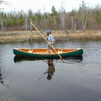 Canoa multiuso - E.M. WHITE - Northwoods - 2 posti / in legno