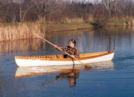 Canoa multiuso - SKIMMER - Northwoods - monoposto / in legno