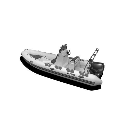 Gommone fuoribordo - FALCON 570 - Brig - semirigido / con console centrale / open