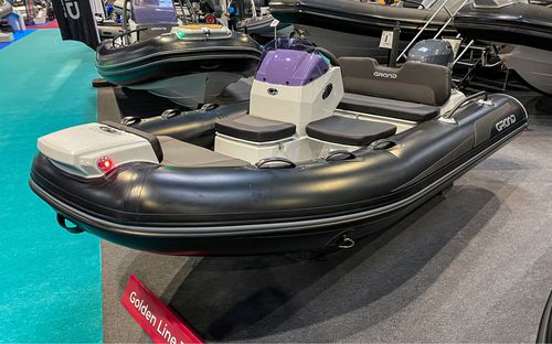 Gommone fuoribordo - G340N - GRAND Inflatable Boats - semirigido / open / con console laterale