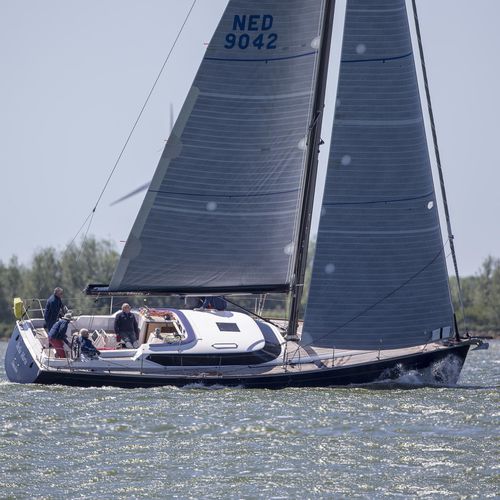 Barca a vela da regata e crociera - 42CS - Contest Yachts - con 3 cabine / con bompresso / con doppio timone a ruota