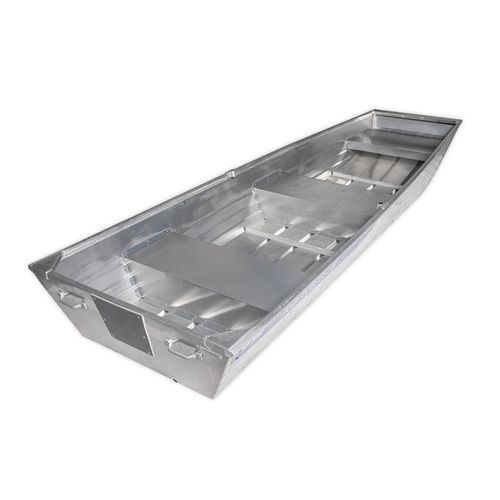 Jon boat fuoribordo - Jon 12 Silver - MARINE - a fondo piatto / open / in alluminio