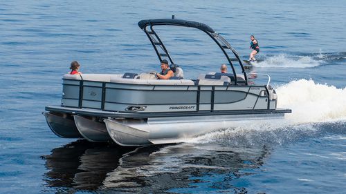 Pontoon boat fuoribordo - QUORUM® 25 RL - Bateaux Princecraft - open / con console laterale / sportivo
