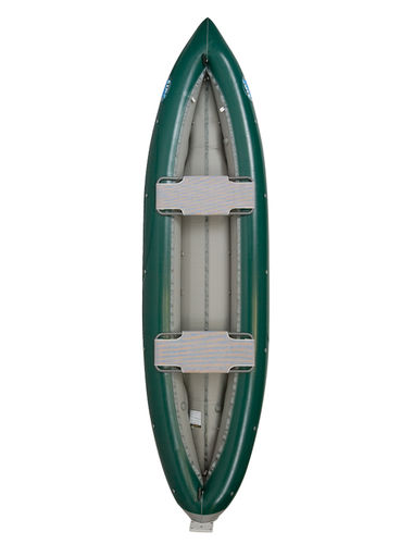 Canoa gonfiabile - TRAVELER WITH TRANSOM - Aire - multiuso / 2 posti / in PVC
