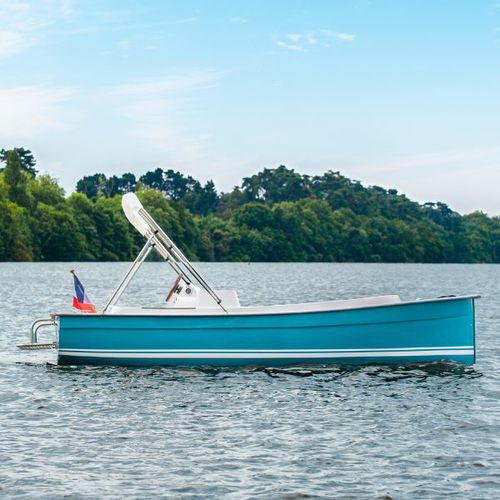 Lancia elettrica - SCOOP + - Ruban Bleu - POD drive / per base turistica sportiva / max. 7 persone