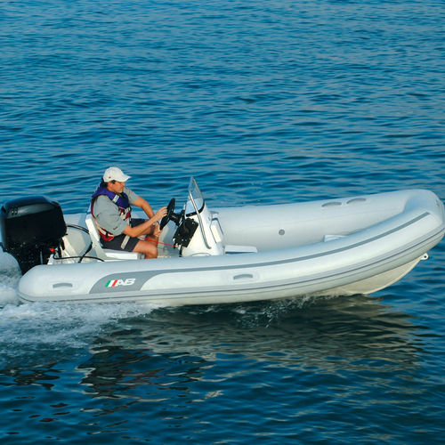 Gommone fuoribordo - 14 ALX - AB Inflatables - semirigido / open / con console laterale