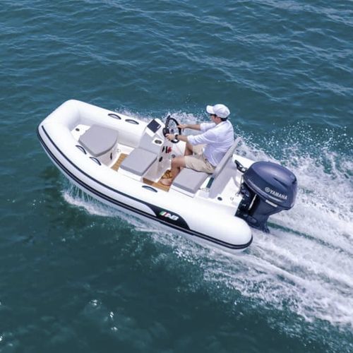 Gommone fuoribordo - 10 VSX - AB Inflatables - semirigido / open / con console laterale