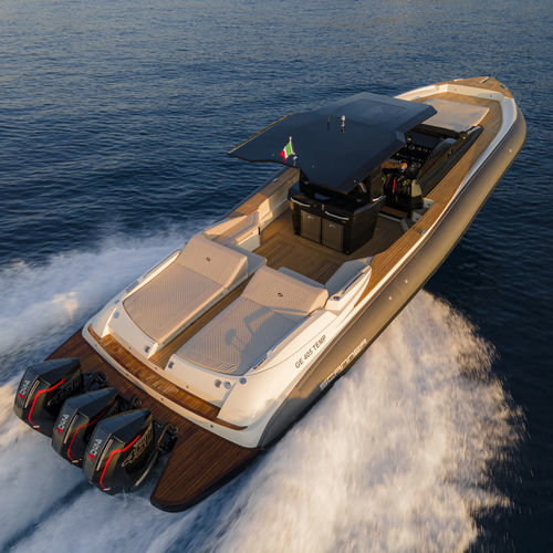 Gommone fuoribordo - ENVY 1400 OB - SCANNER - trimotore / semirigido / con console centrale