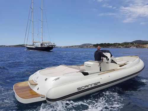 Gommone entrobordo - ENVY 860  - SCANNER - semirigido / con console centrale / open