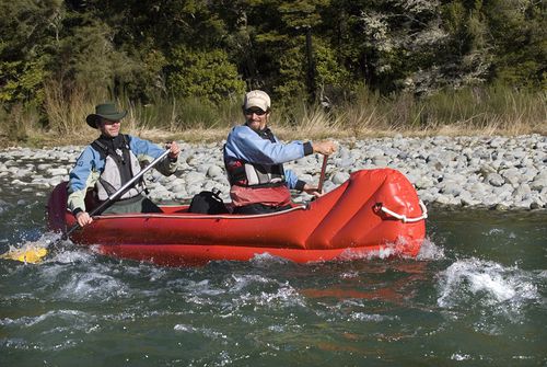 Canoa gonfiabile - C44 Trapper - Incept - multiuso / 3 posti / in poliestere