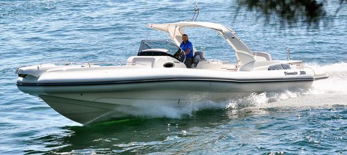 Gommone entrobordo - 386 - Marlin - semirigido / max. 18 persone / con prendisole