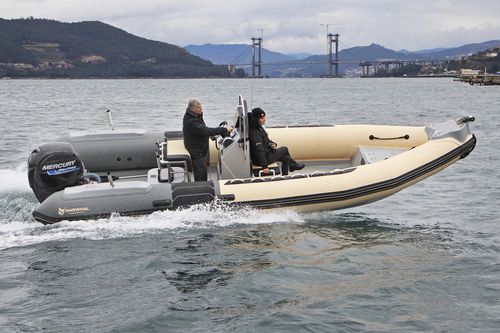 Barca professionale patrol boat - HD-670 - Narwhal - barca di supporto per immersioni / barca per la ricerca scientifica / fuoribordo