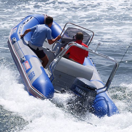 Gommone fuoribordo - NEO 550 - Narwhal - semirigido / open / con console laterale