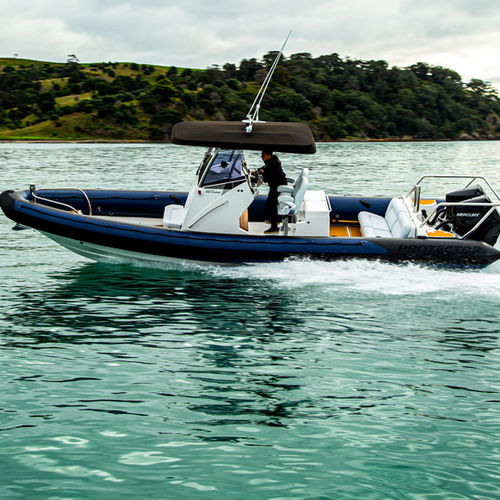 Gommone fuoribordo - 310 CHASE - Rayglass Boats - bimotore / semirigido / con console centrale