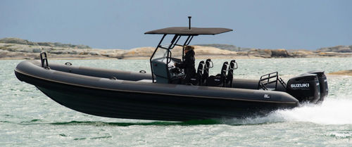 Gommone fuoribordo - R9 series - RUPERT MARINE - bimotore / semirigido / open