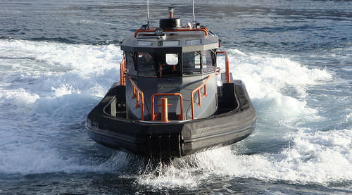 Barca professionale barca utilitaria - 34  - RUPERT MARINE - barca di servizio offshore / entrobordo a idrogetto / diesel