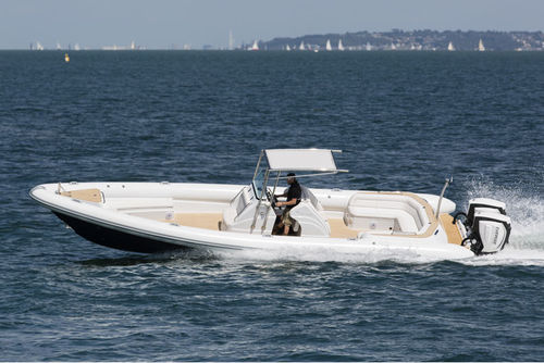 Gommone fuoribordo - Silurian 1080 - Scorpion RIBS - bimotore / semirigido / con console centrale