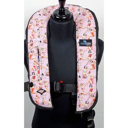 Giubbotto di salvataggio gonfiabile - I-Zip – Pin Up Pink - Seasafe Systems Ltd - 170 N / ISO12401 / da bambino