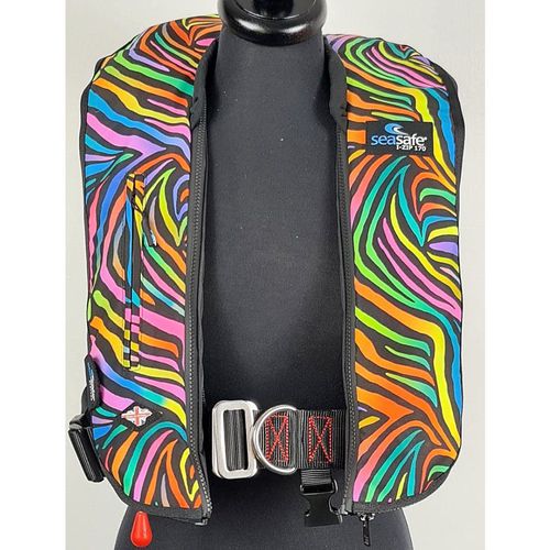 Giubbotto di salvataggio gonfiabile - I-Zip – Imperial Zebra - Seasafe Systems Ltd - 170 N / ISO12402-3 / ISO12401
