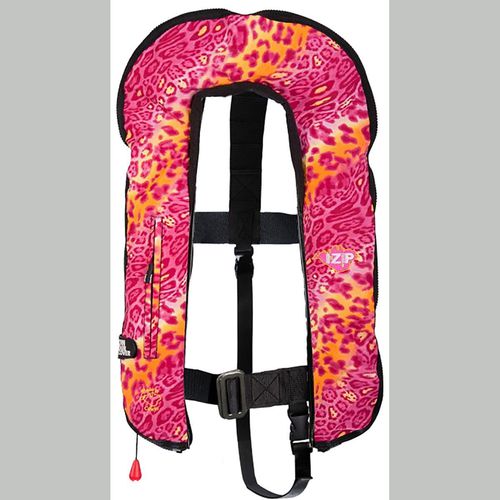 Giubbotto di salvataggio gonfiabile - I-Zip – Pink Animal - Seasafe Systems Ltd - 170 N / ISO12402-3 / ISO12401