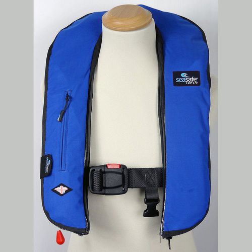 Giubbotto di salvataggio gonfiabile - I-Zip - Royal Blue - Seasafe Systems Ltd - 170 N / ISO12402-3 / ISO12401