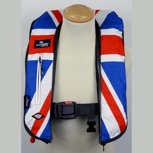 Giubbotto di salvataggio gonfiabile - I-Zip – Union Jack - Seasafe Systems Ltd - 170 N / ISO12402-3 / ISO12401