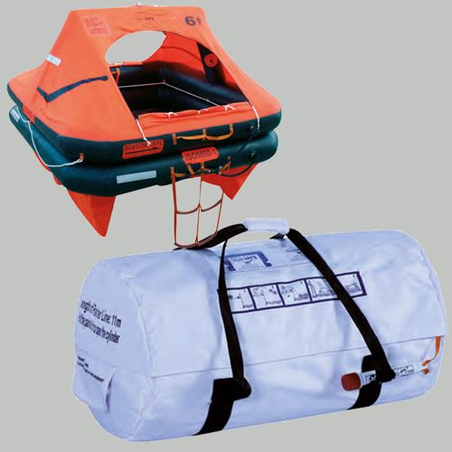 Zattera di salvataggio per nave - Standard - Seasafe Systems Ltd - 6 posti / 8 posti / 10 posti