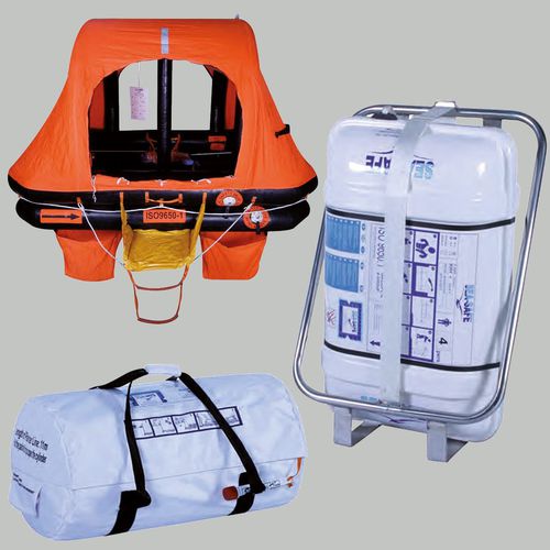 Zattera di salvataggio per nave - Standard - Seasafe Systems Ltd - 6 posti / 8 posti / 4 posti