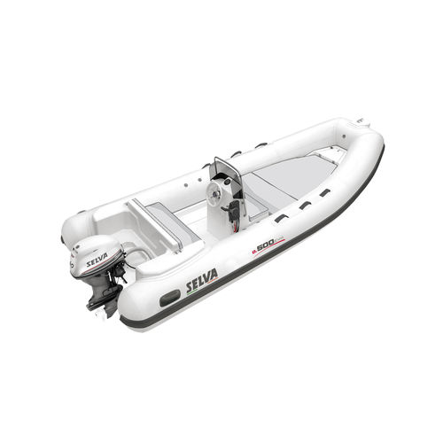 Gommone fuoribordo - D.500 - Selva Marine - Ribs - semirigido / con console laterale / open