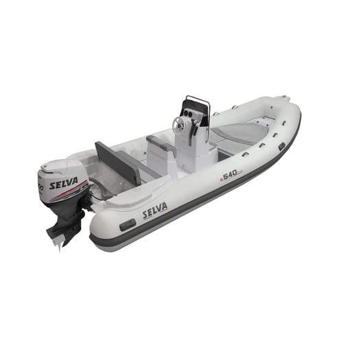 Gommone fuoribordo - D.540 - Selva Marine - Ribs - semirigido / con console centrale / open
