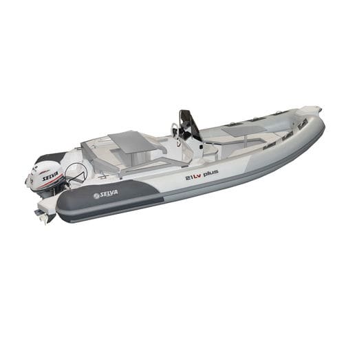 Gommone fuoribordo - 21 LV - Selva Marine - Ribs - semirigido / con console centrale / open