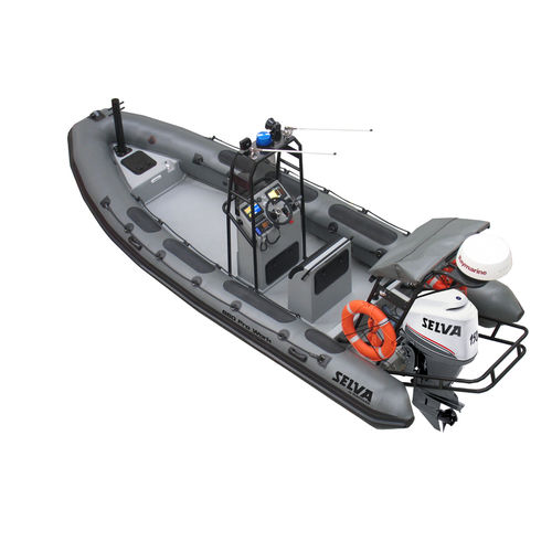 Barca professionale patrol boat - 660 PRO - Selva Marine - Ribs - barca da lavoro / fuoribordo / con scafo rigido