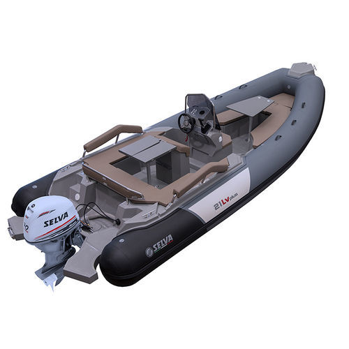 Gommone fuoribordo - 21 LV PLUS ULTRA - Selva Marine - Ribs - semirigido / open / con console centrale