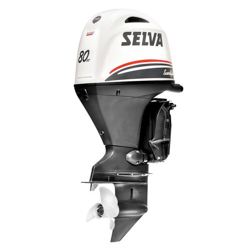 Motore fuoribordo - SWORDFISH 80XS E.F.I. - Selva Outboard Motors - a benzina / per barca professionale / raffreddato ad acqua