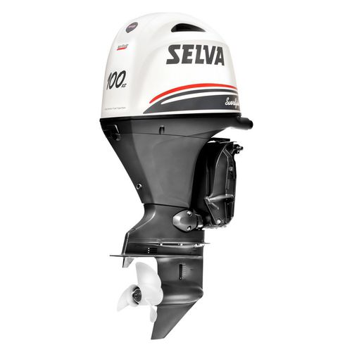 Motore fuoribordo - SWORDFISH 100XS E.F.I. - Selva Outboard Motors - a benzina / per barca professionale / raffreddato ad acqua