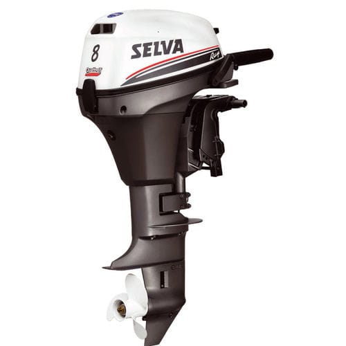 Motore fuoribordo - RAY 8 - Selva Outboard Motors - a benzina / da diporto / raffreddato ad acqua