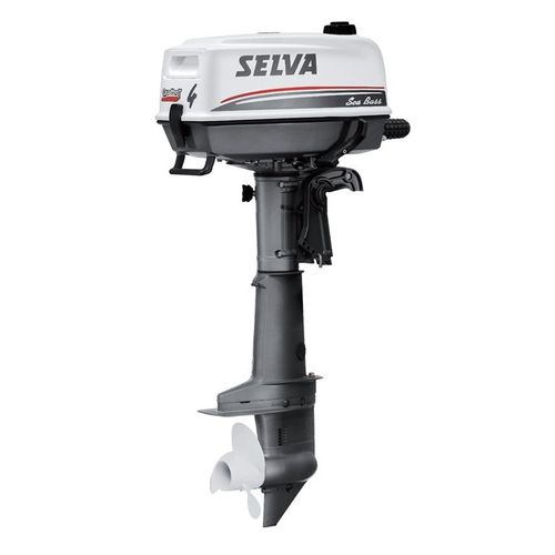 Motore fuoribordo - SEA BASS 4 - Selva Outboard Motors - a benzina / da diporto / raffreddato ad acqua